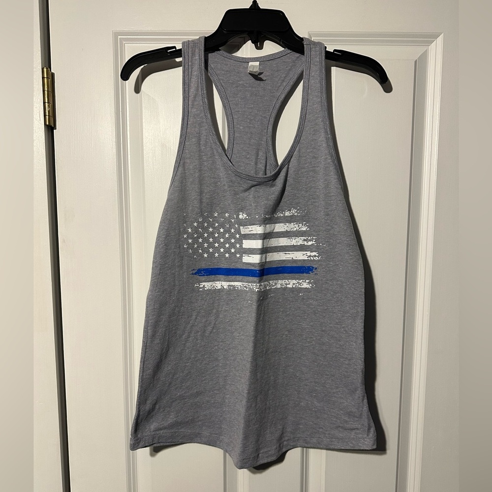 Back the blue tank and tee bundle